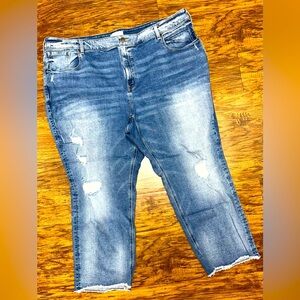Lane Bryant High Rise Straight Jeans Size 28